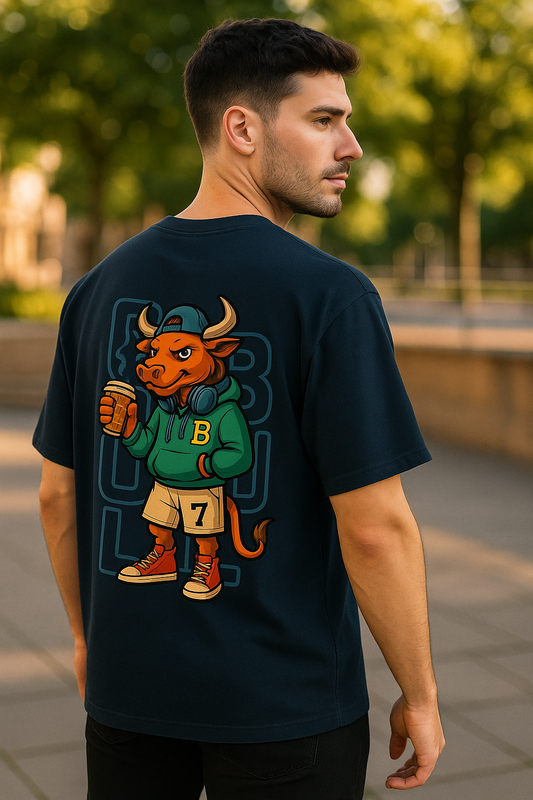 The Big Bull Men's Oversized Tee