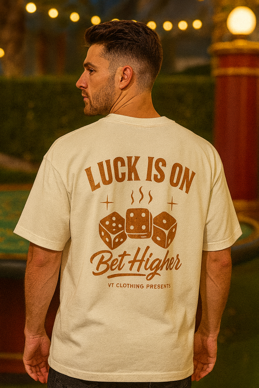 The Lucky Gambler Men's Oversized Tee