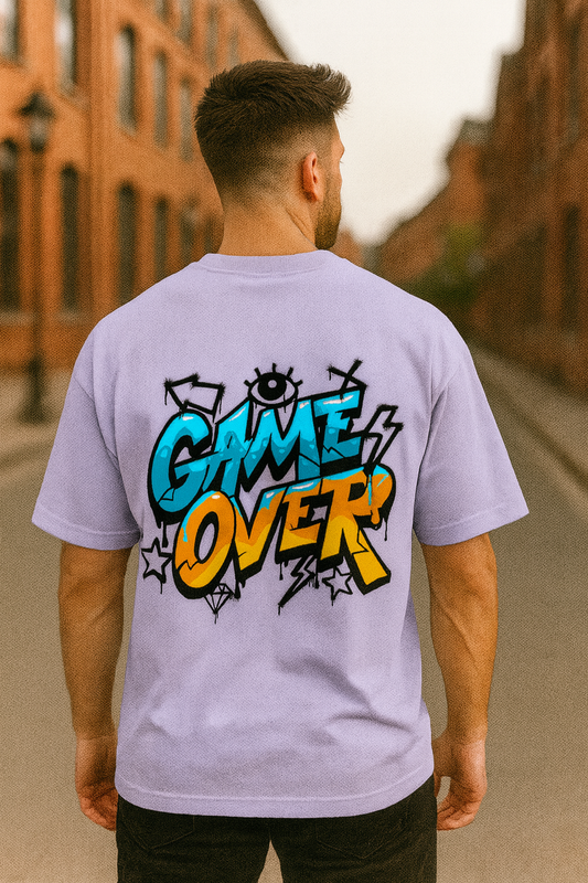 Game's Over Men's Oversized Tee
