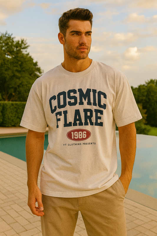 Cosmic Flare Men's Oversized Tee