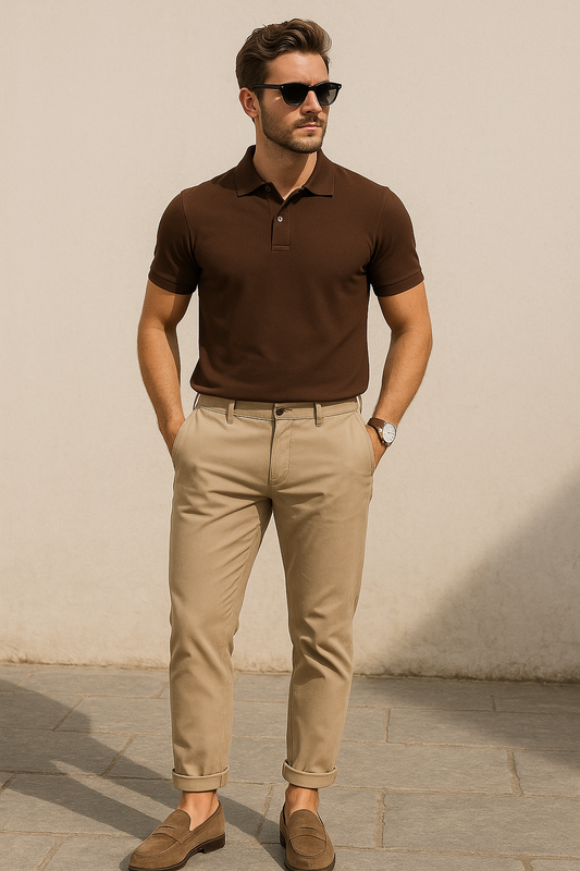 The VTC Luxe Classic Embroidered Polo