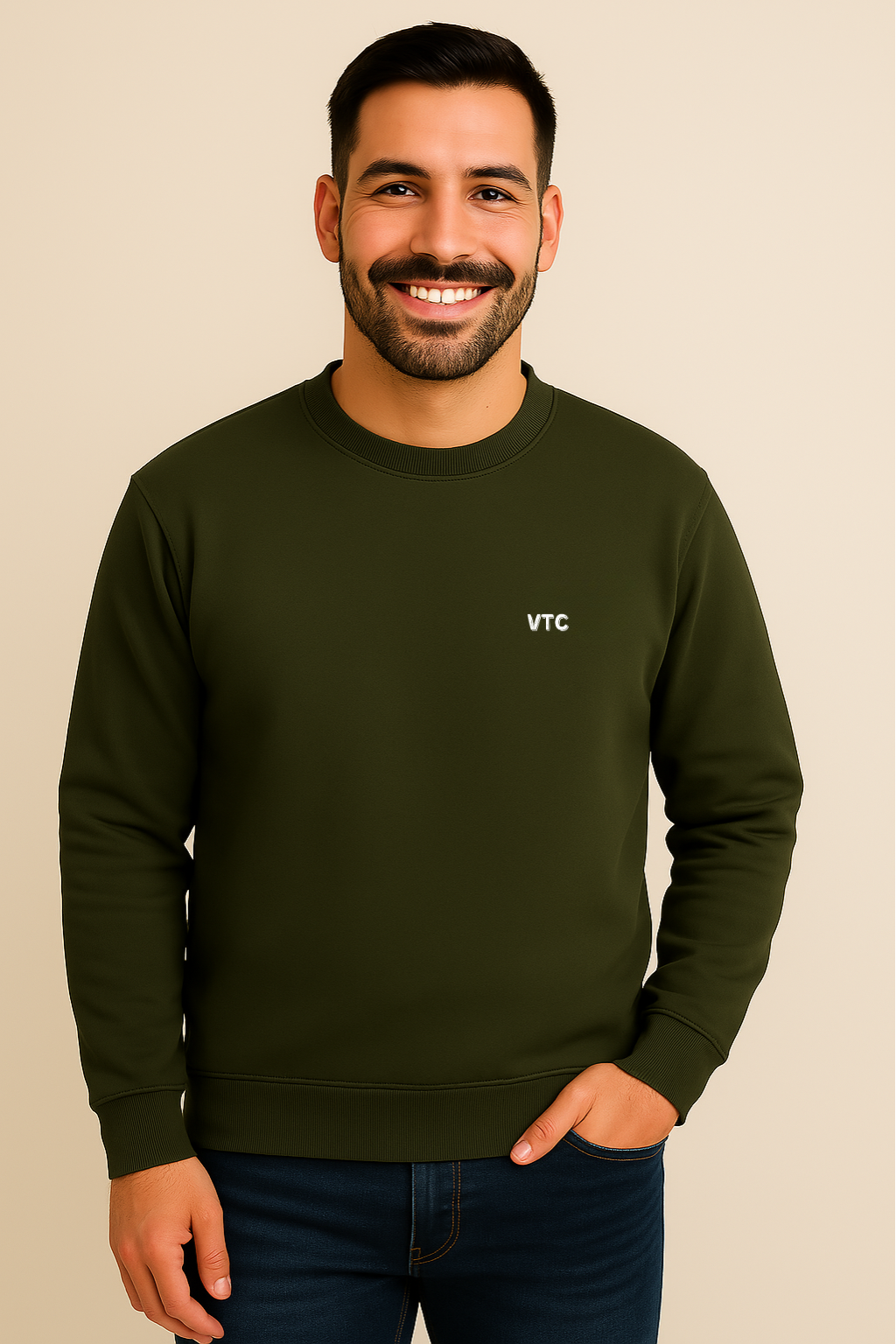 Luxe Classic Men's Sweatshirt