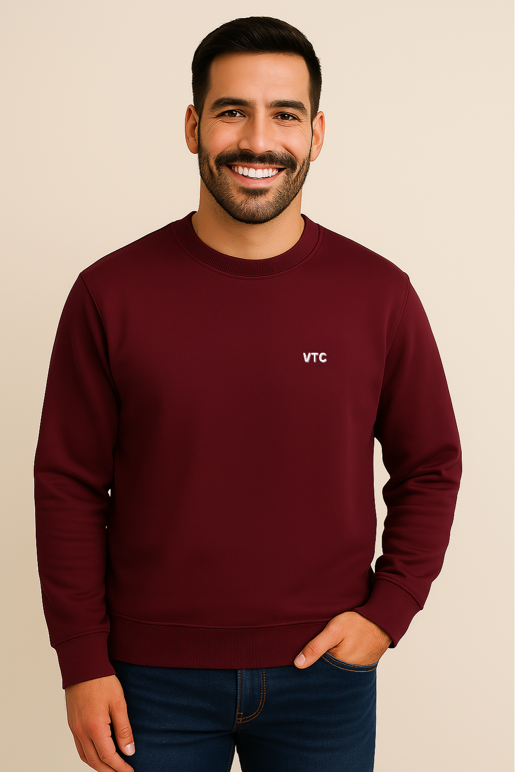 Luxe Classic Men's Sweatshirt