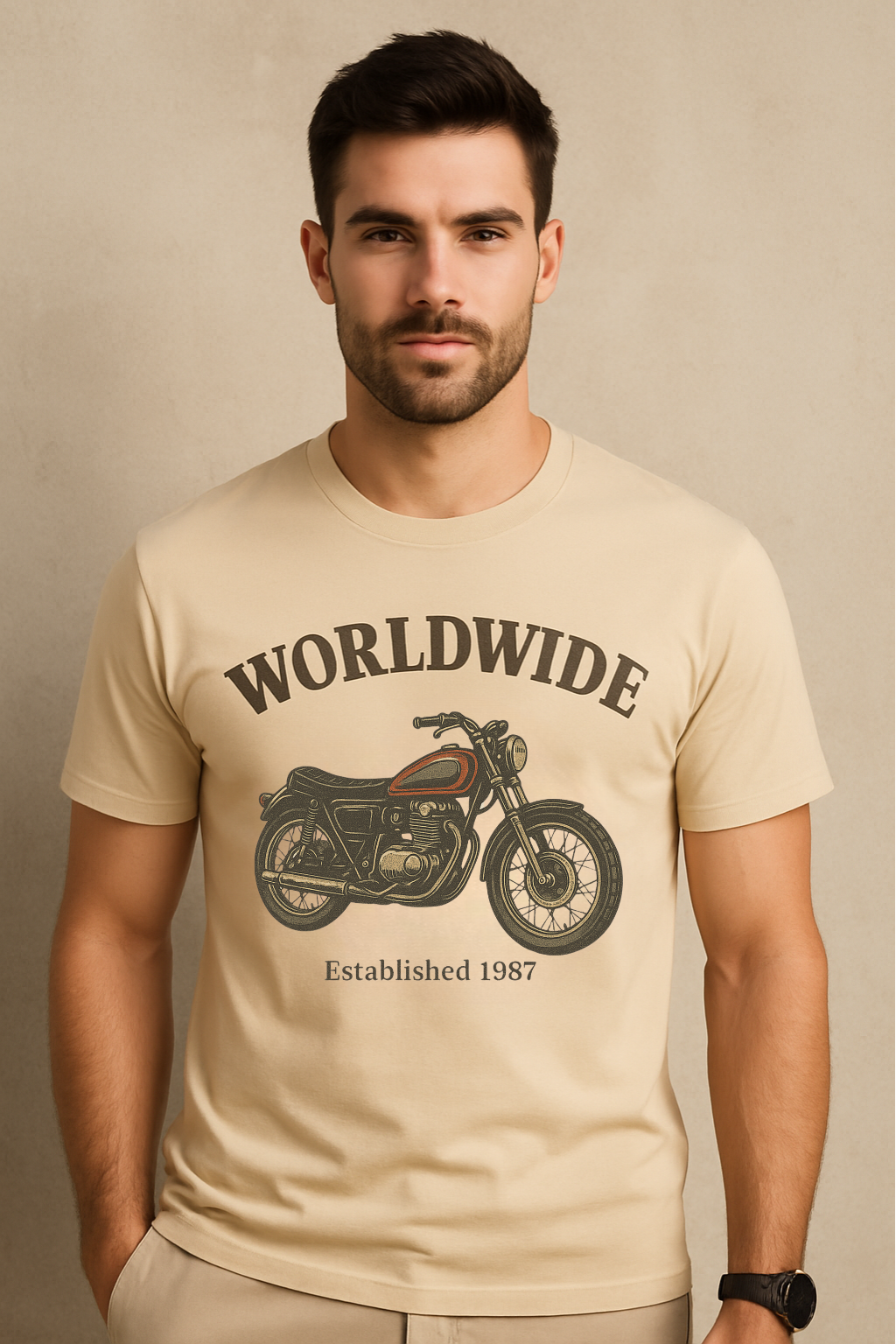 Retro Biker Men's T-Shirt