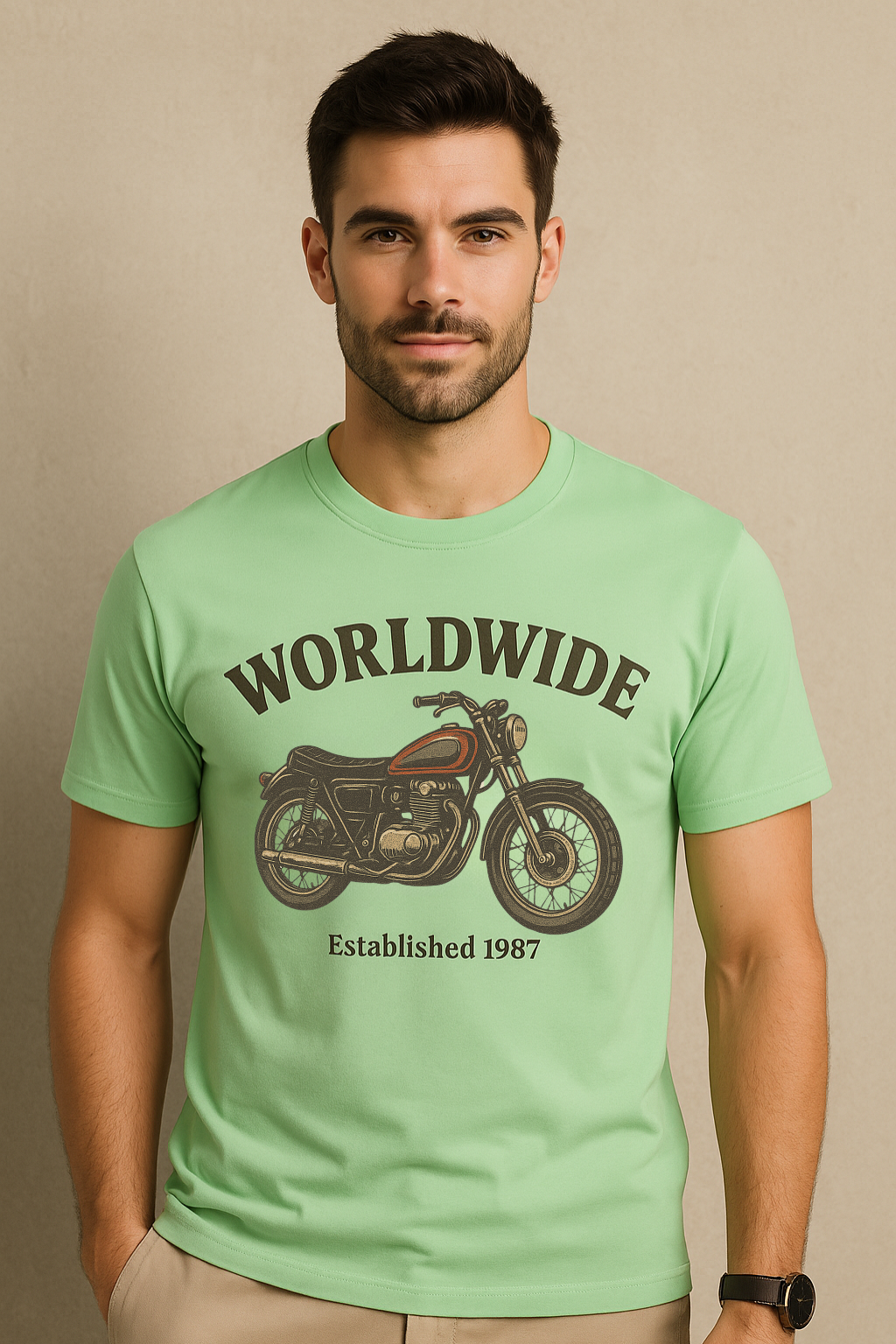 Retro Biker Men's T-Shirt