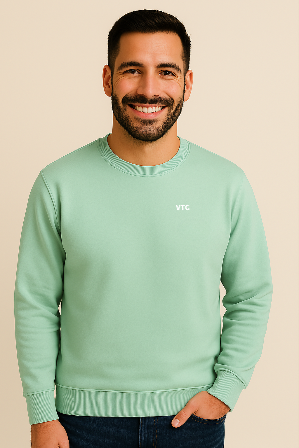 Luxe Classic Men's Sweatshirt