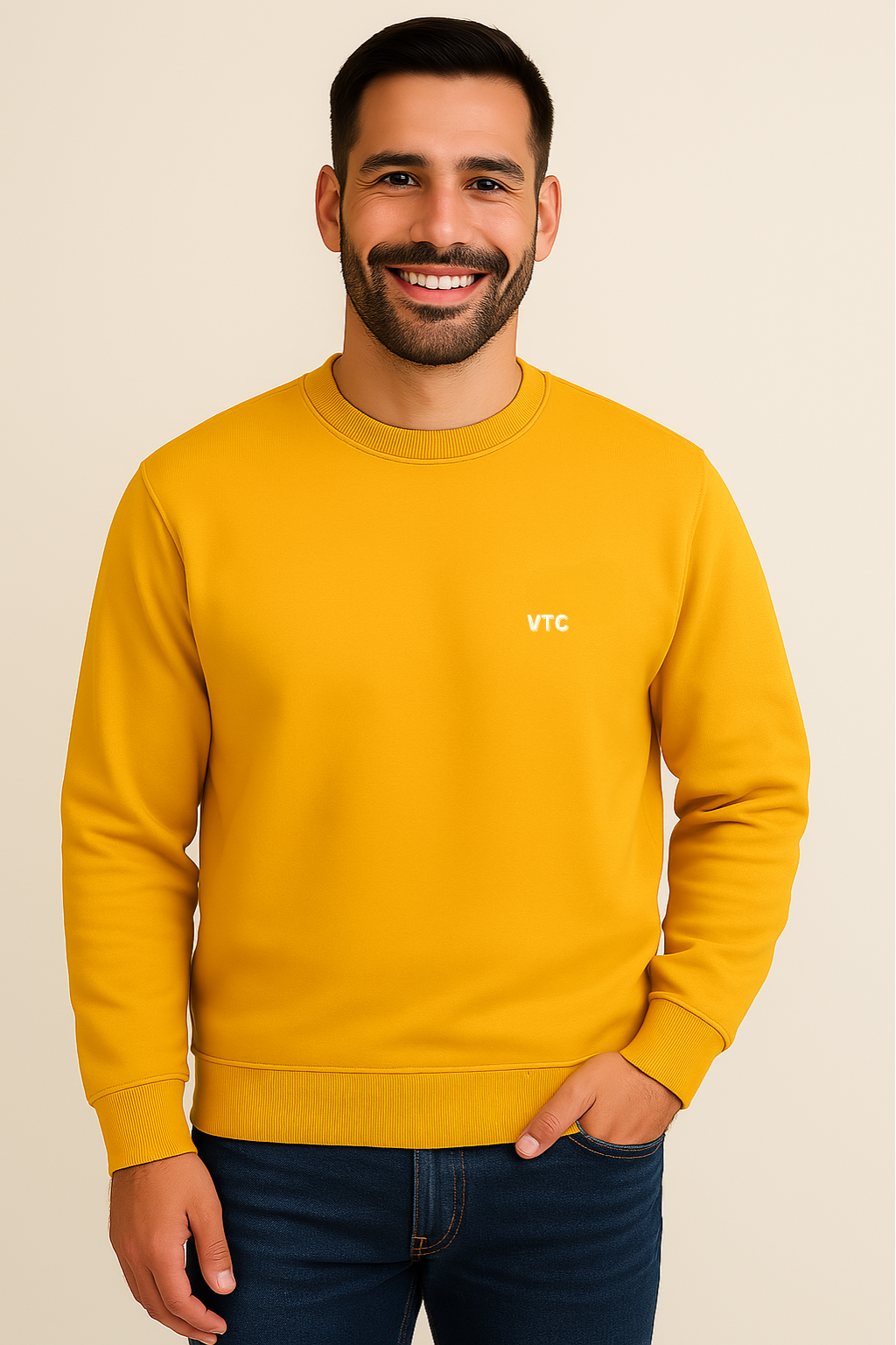 Luxe Classic Men's Sweatshirt