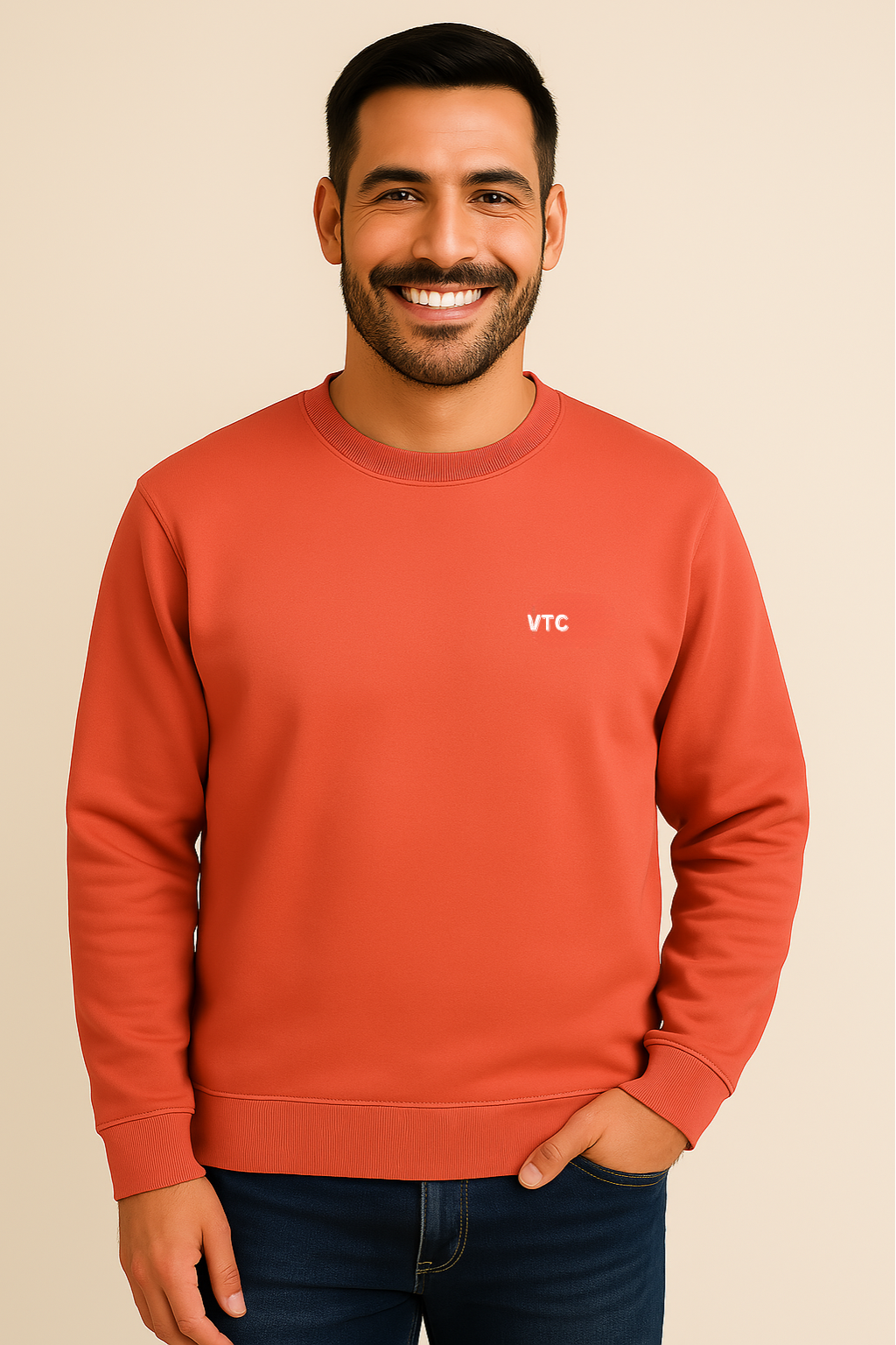 Luxe Classic Men's Sweatshirt