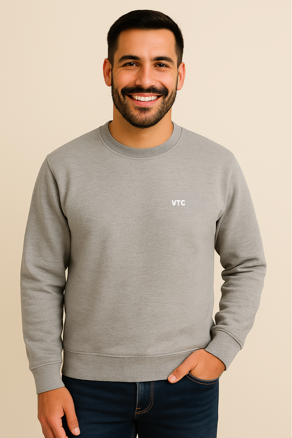 Luxe Classic Men's Sweatshirt