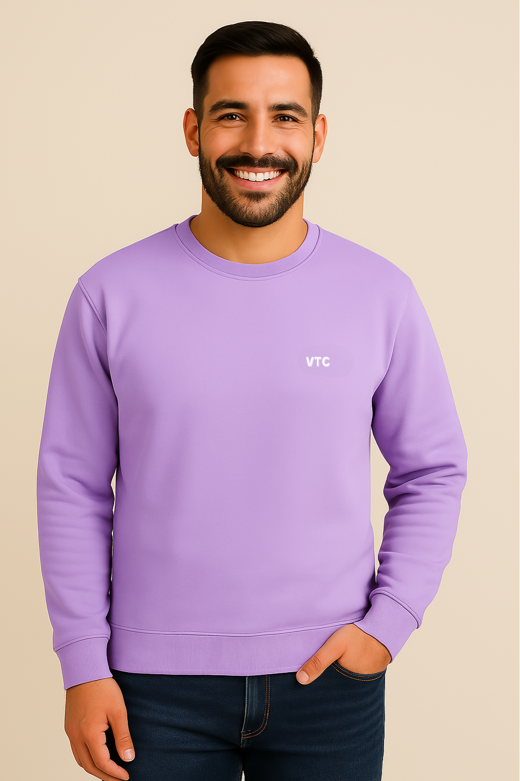 Luxe Classic Men's Sweatshirt