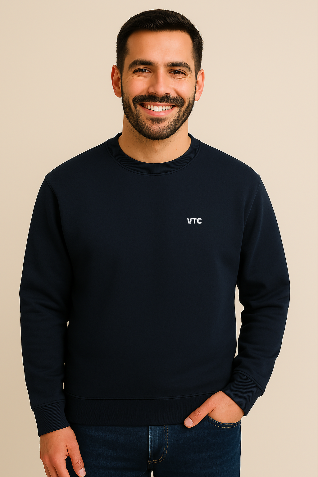 Luxe Classic Men's Sweatshirt