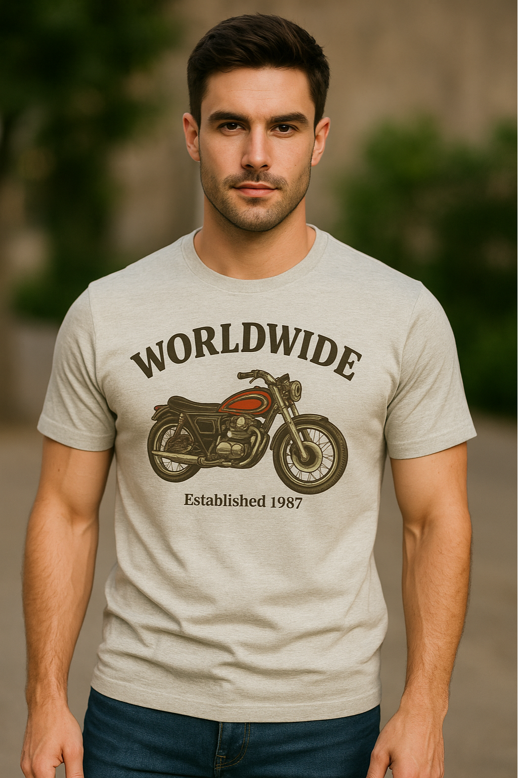 Retro Biker Men's T-Shirt