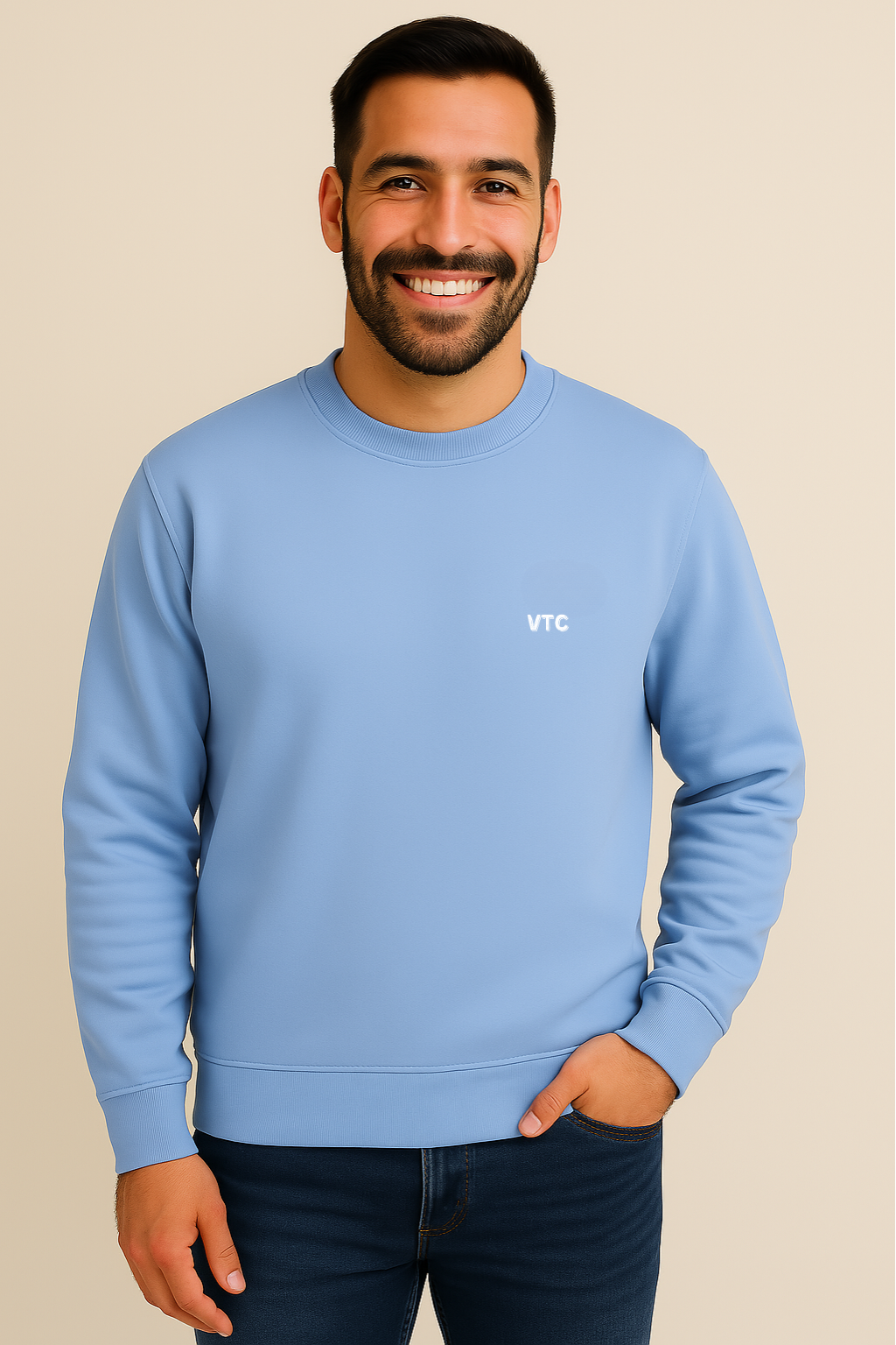 Luxe Classic Men's Sweatshirt
